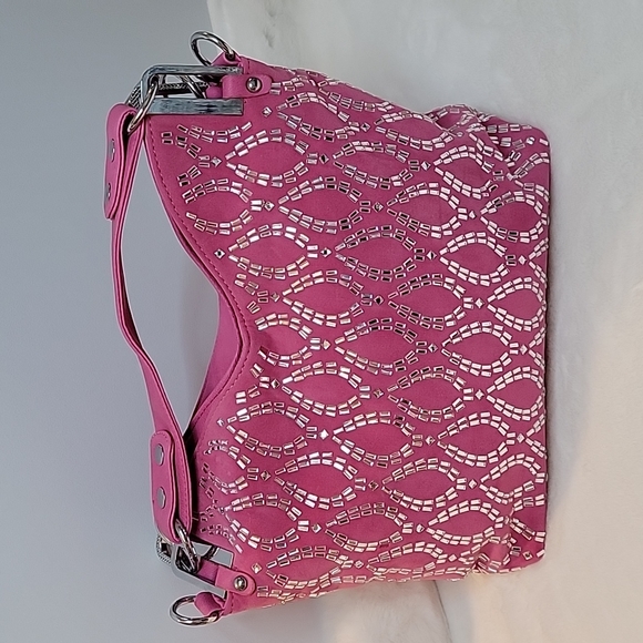 Pink Sparkly Unique Boutique Bag Fun Fashion - Picture 2 of 8